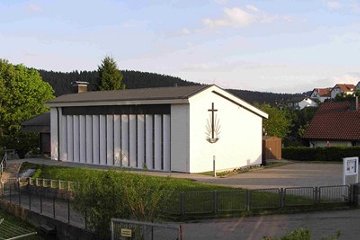 Außenansicht der Kirche