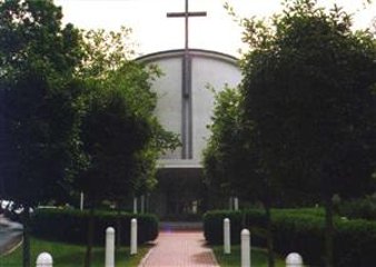 Außenansicht der Kirche