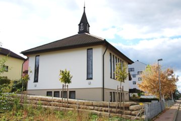 Außenansicht der Kirche