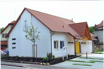 Außenansicht der Kirche