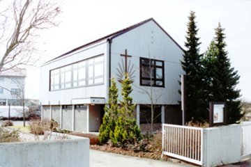 Außenansicht der Kirche