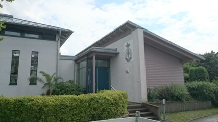 Außenansicht der Kirche